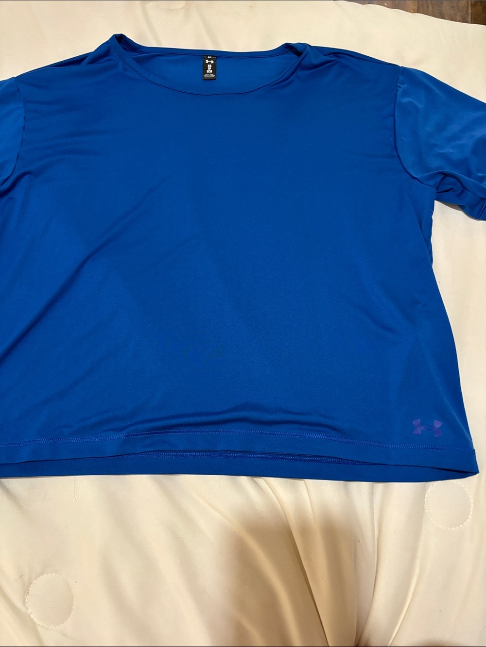 Under Armour Royal Blue Short Sleeve Performance Shirt